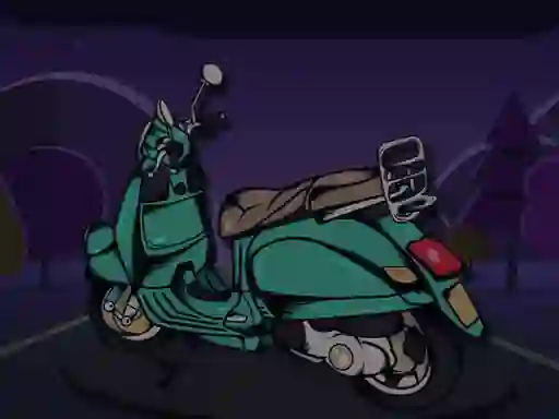 لعبة Classic Scooter Memory على الانترنت