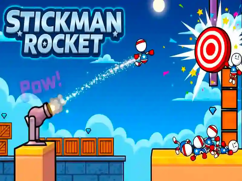 لعبة Stickman Rocket على الانترنت