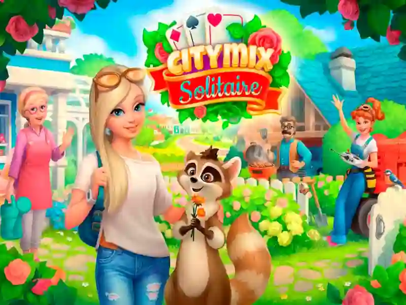 لعبة City Mix Solitaire على الانترنت