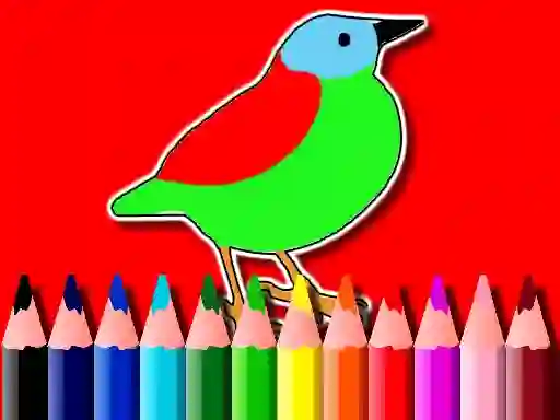 لعبة Back To School: Birds Coloring Book على الانترنت