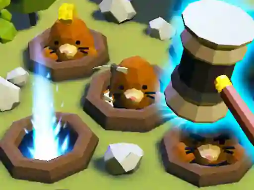 لعبة The Mole Knocker على الانترنت