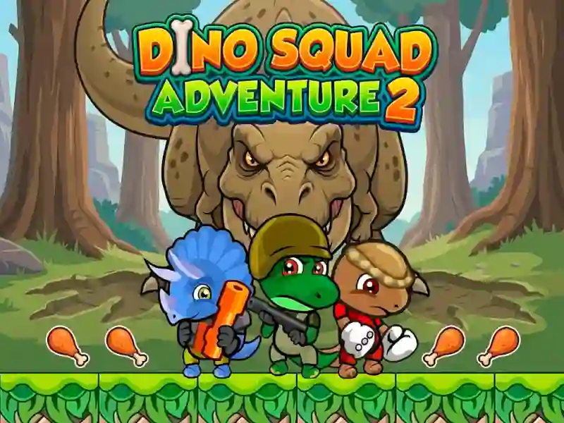 لعبة Dino Squad Adventure 2 على الانترنت