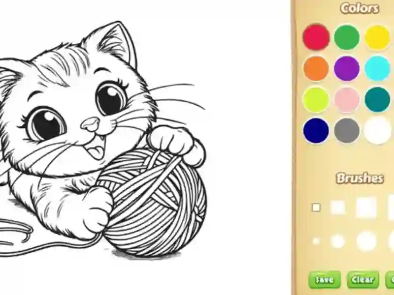 لعبة Cat Coloring Book على الانترنت
