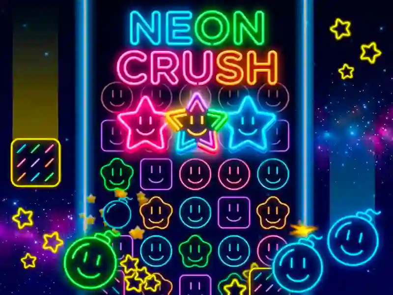 لعبة Neon Crush على الانترنت
