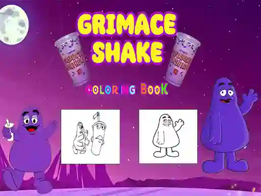 لعبة Grimace Shake Coloring book على الانترنت