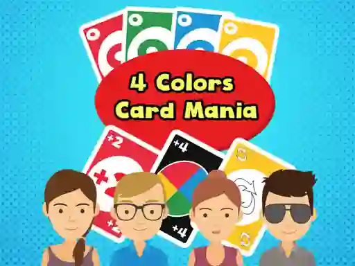 لعبة 4 Colors Card Mania على الانترنت