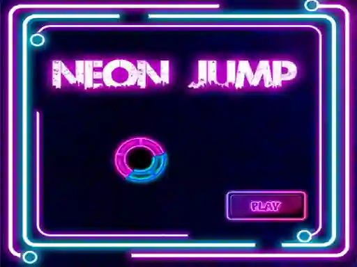 لعبة Neon Jump على الانترنت