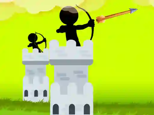 لعبة Stickman Archer Castle على الانترنت