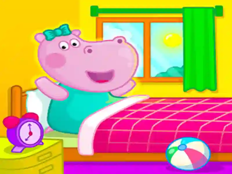 لعبة Hippo Good Morning على الانترنت