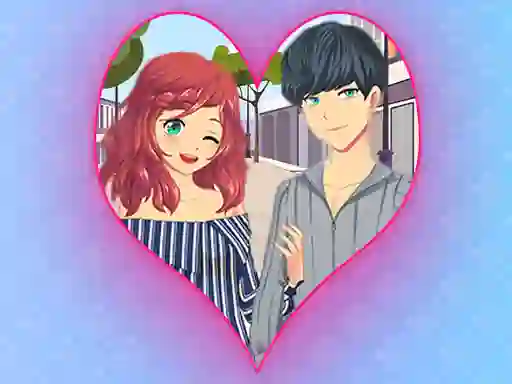 لعبة Romantic Anime Couples Dress Up Game على الانترنت
