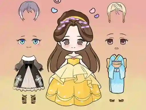 لعبة Vivi Doll Dress Up على الانترنت
