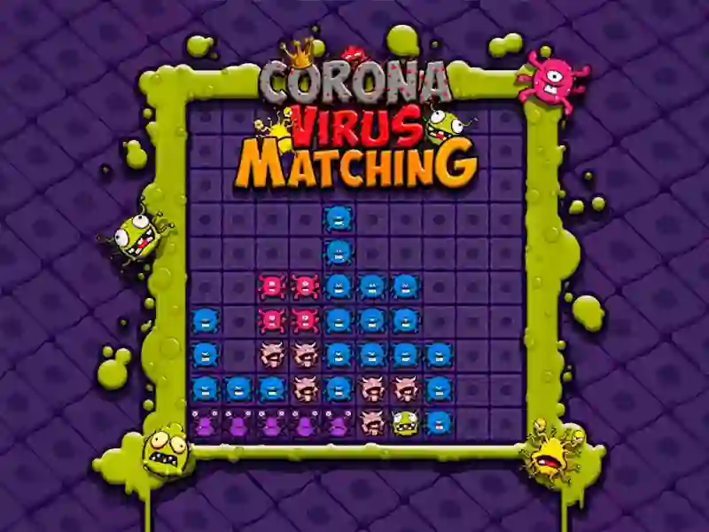 لعبة Corona Virus Matching على الانترنت