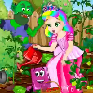 لعبة Princess juliet garden trouble على الانترنت