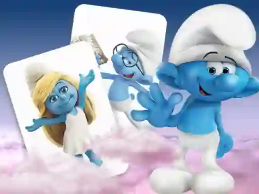 لعبة Smurfs memory card Match على الانترنت