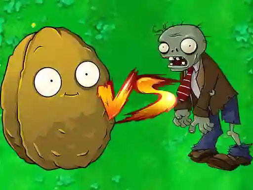 لعبة Potato vs Zombies على الانترنت