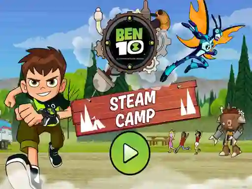لعبة Ben 10 Steam Camp على الانترنت