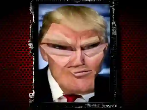 لعبة Trump Funny face على الانترنت
