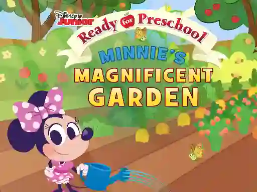لعبة Ready For Preschool Minnie's Magnificent Garden على الانترنت