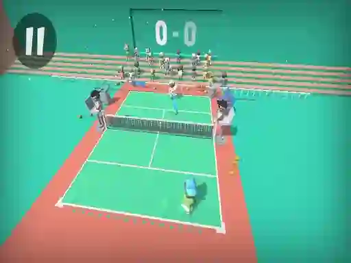 لعبة Funny swipe Tennis على الانترنت