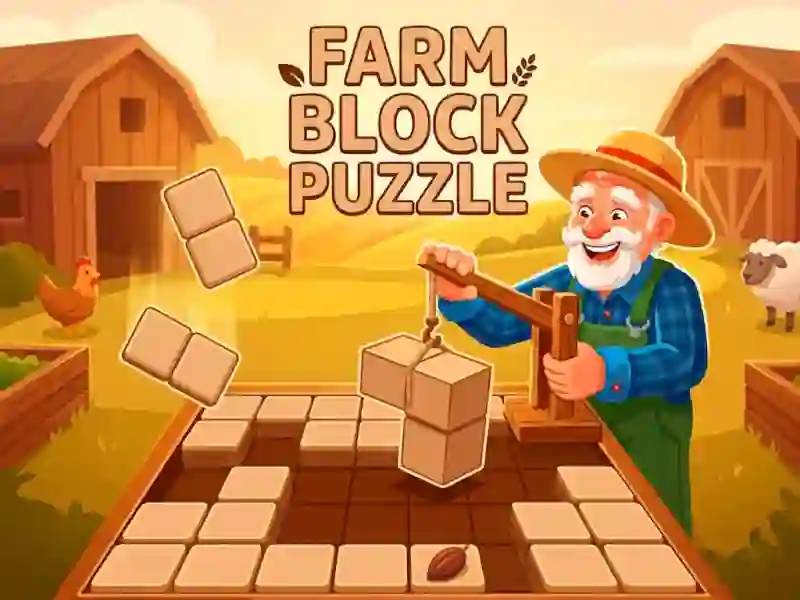 لعبة Farm Block Puzzle على الانترنت