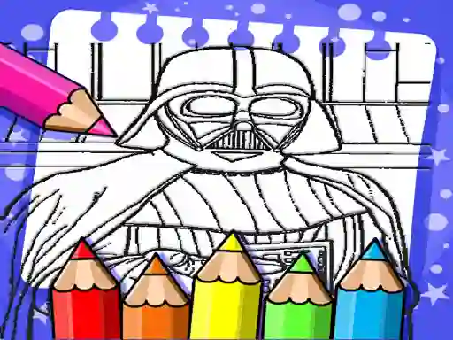 لعبة Darth Vader Coloring Book على الانترنت