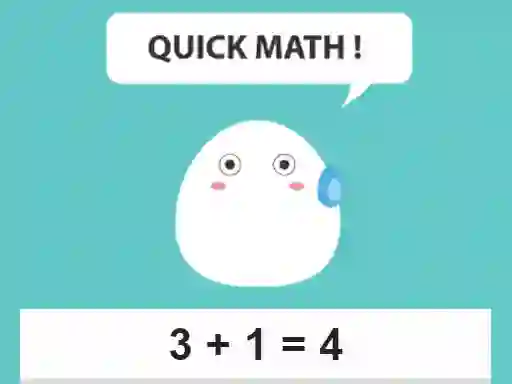 لعبة Quick Math على الانترنت