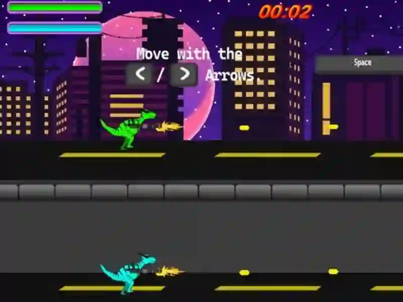 لعبة DinoGunz على الانترنت