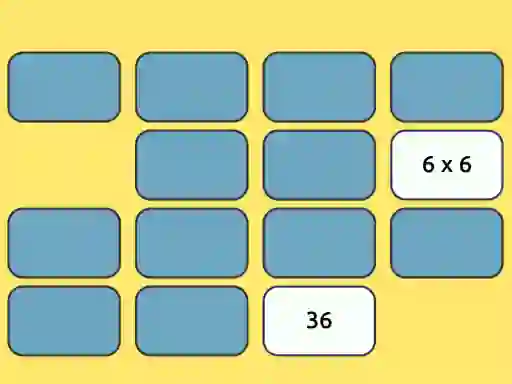 لعبة Math Memory على الانترنت