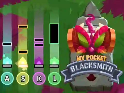 لعبة My Pocket Blacksmith على الانترنت