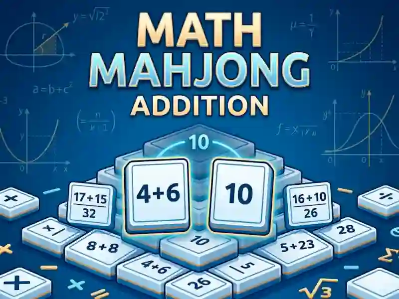 لعبة Math Mahjong Addition على الانترنت