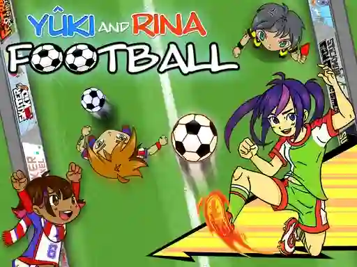 لعبة Yuki and Rina Football على الانترنت