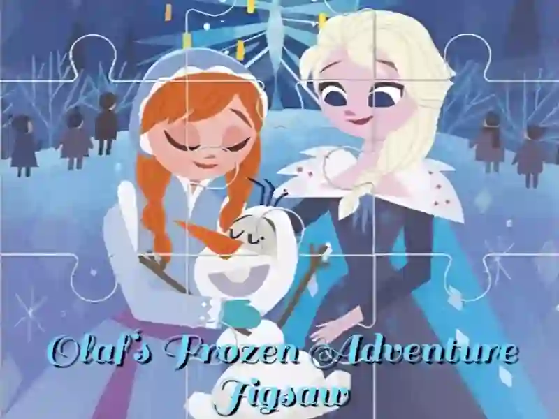 لعبة Olaf‘s Frozen Adventure Jigsaw على الانترنت