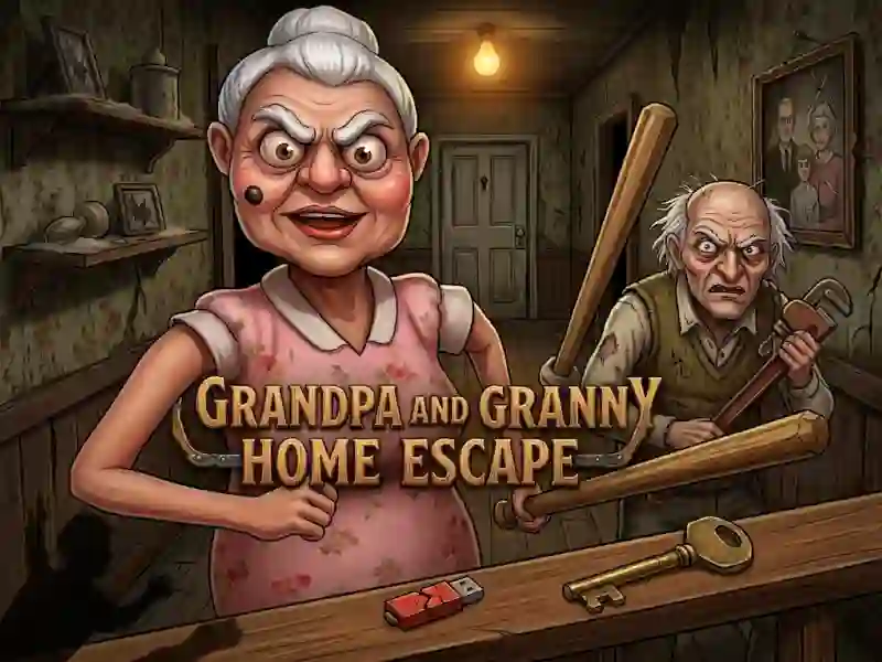لعبة Grandpa And Granny Home Escape على الانترنت