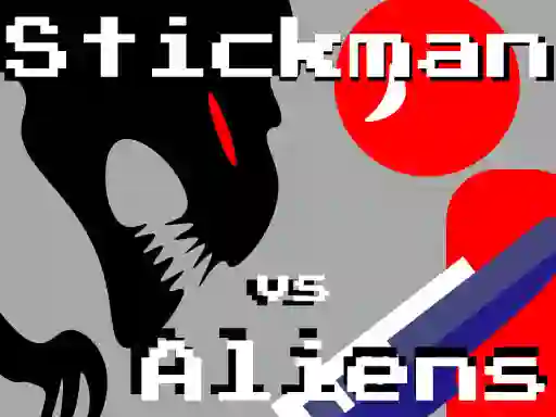 لعبة Stickman vs Aliens على الانترنت