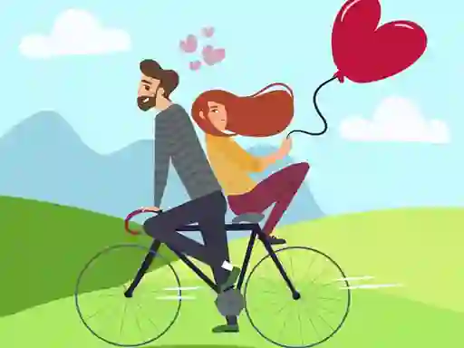 لعبة Couple in Love Jigsaw على الانترنت