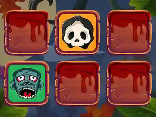 لعبة Halloween Faces Memory على الانترنت