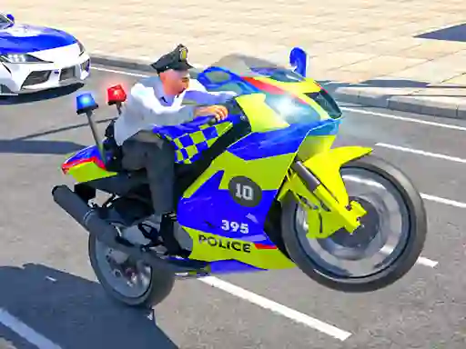 لعبة Police Bike Stunt على الانترنت