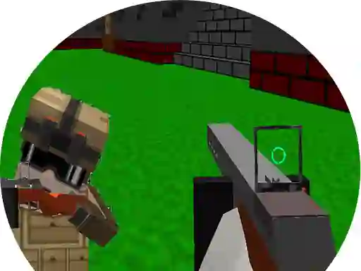 لعبة Blocky Gun 3d Warfare على الانترنت