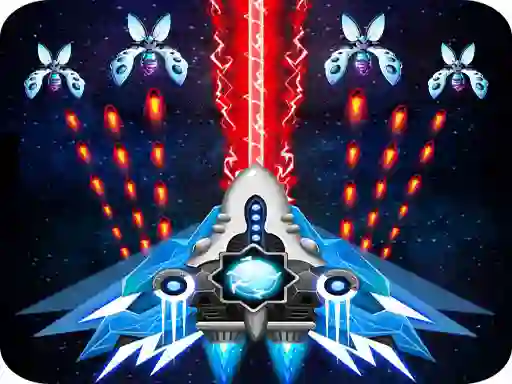 لعبة 2D Space Shooter على الانترنت