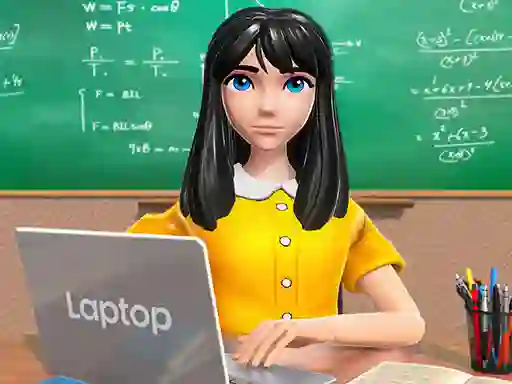 لعبة School Teacher Game School Day على الانترنت