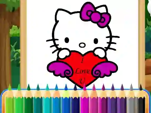لعبة Coloring Kitty على الانترنت