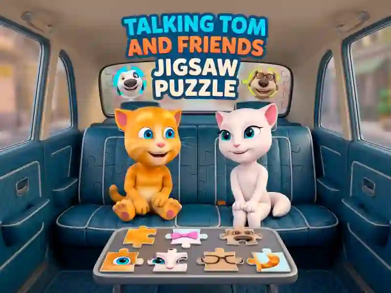 لعبة Talking Tom and Friends Jigsaw Puzzle على الانترنت