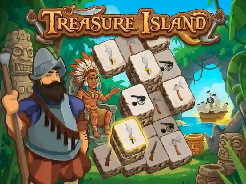 لعبة Treasure Island على الانترنت