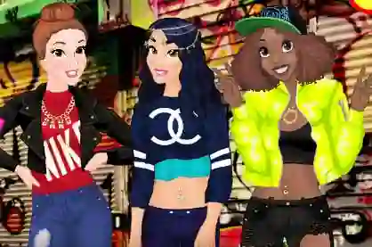 لعبة Princess Cash Me Outside على الانترنت