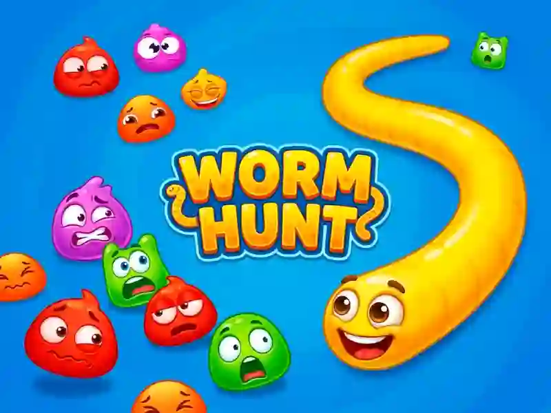 لعبة Worm Hunt على الانترنت