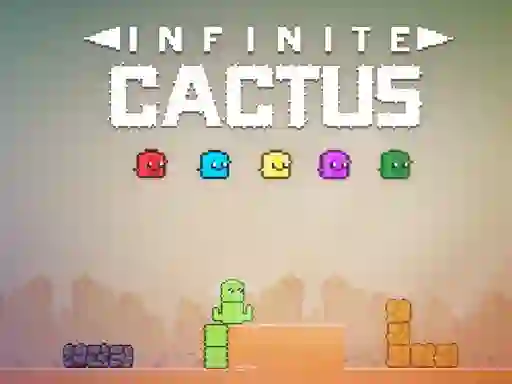 لعبة Infinite Cactus على الانترنت