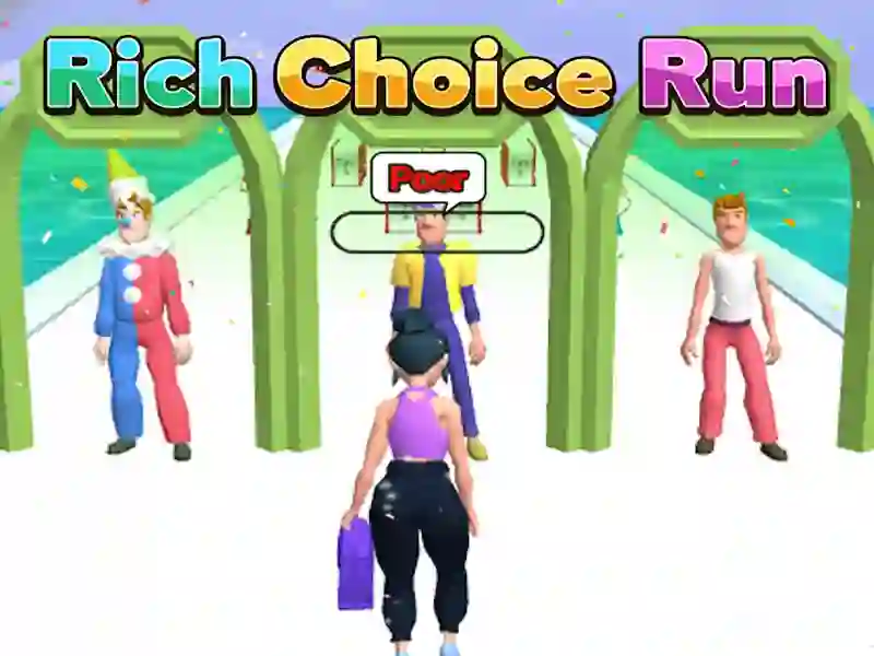لعبة Rich Choice Run على الانترنت