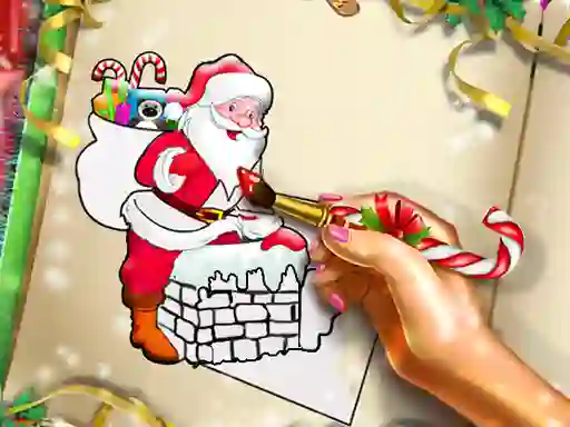 لعبة Santa Christmas Coloring على الانترنت