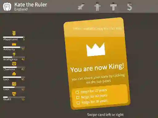 لعبة Kings Card Decisions على الانترنت