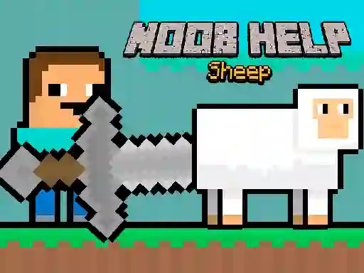 لعبة Noob Help Sheep على الانترنت